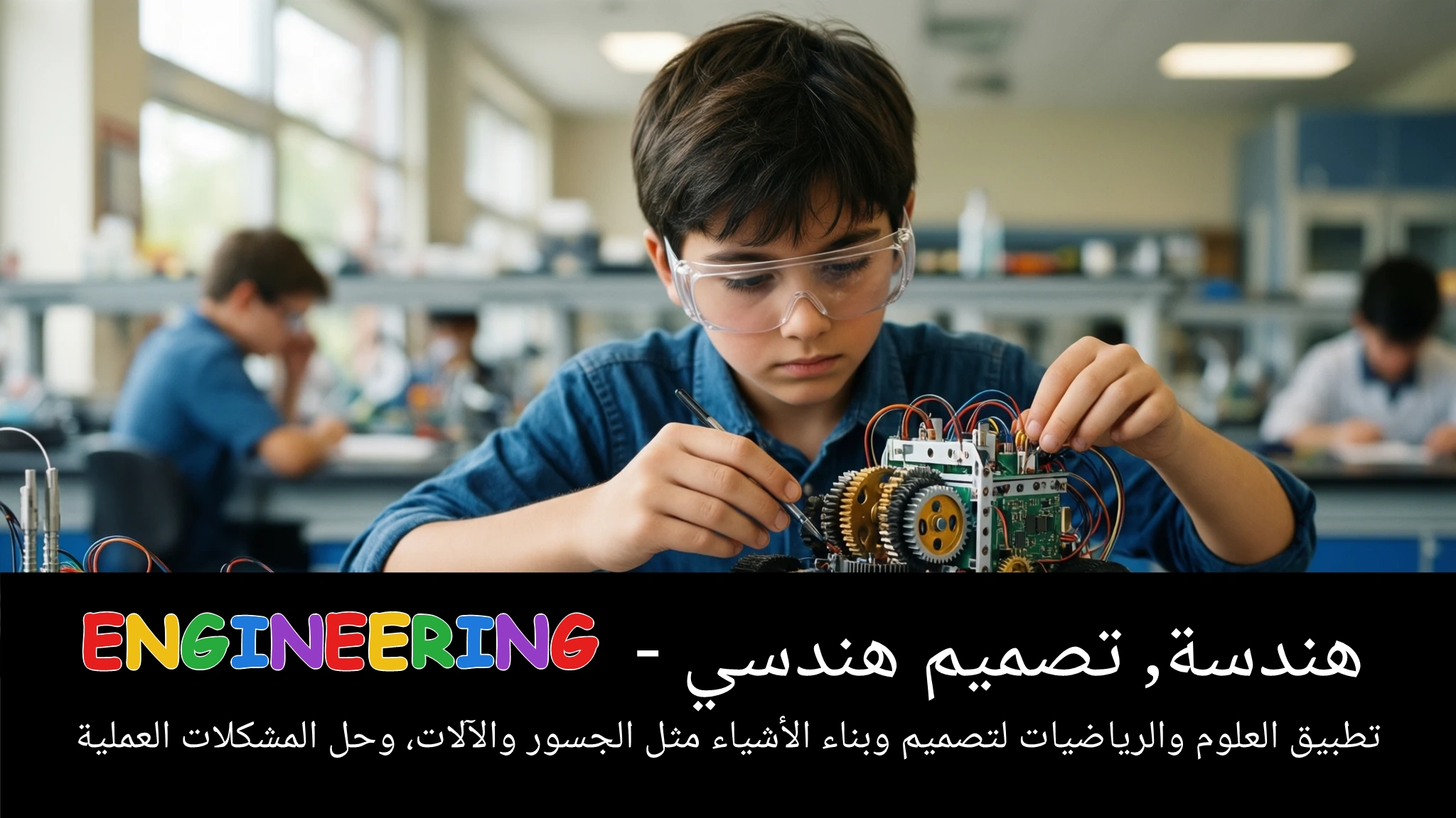 Arabic Illustration for engineering